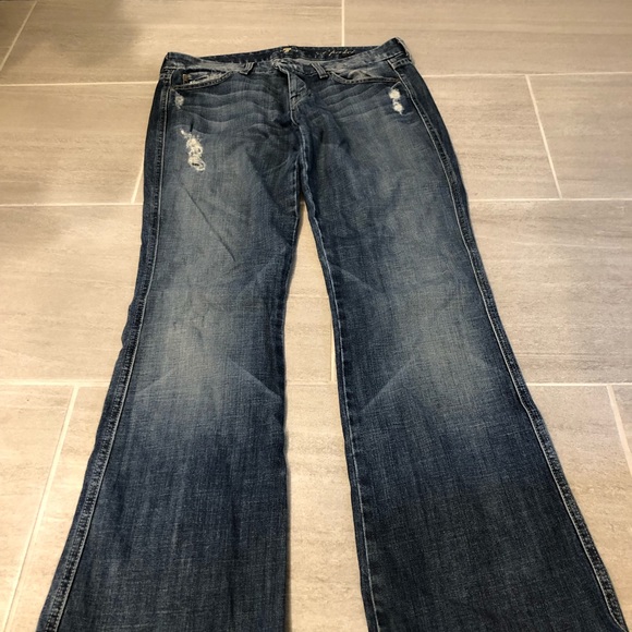 ☀️HP☀️7 for all Mankind A Pocket Jeans - Picture 2 of 5